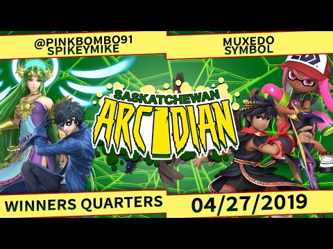 @pinkbombo91 & SpikeyMike (B) vs. Muxedo & Symbol (R) - Winners Quarters - SK Ultimate Arcadian