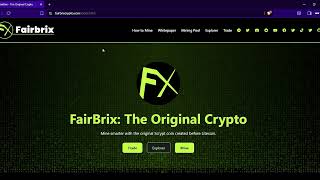 🚀 Explore the New Fairbrix Website | Return of the People’s Crypto