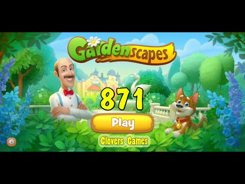 Gardenscapes Level 871