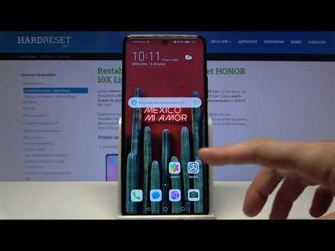 Cómo hacer una captura de pantalla en HONOR 10X Lite - tomar captura