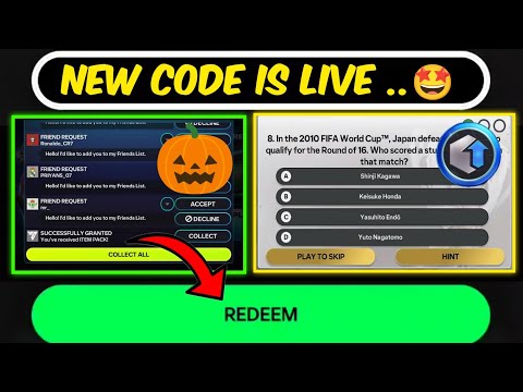 HOW TO GET NEW REDEEM CODES CODIGOS CANJEAR KODE HARI INI JAPAN TRIVIA IN EA FC FIFA MOBILE 25 26