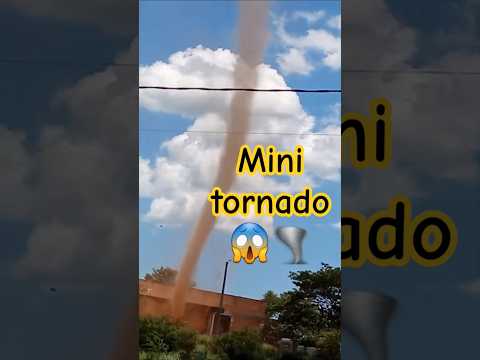 Mini Tornado en Roboré 😱🌪 visto por Choferes. #bolivia