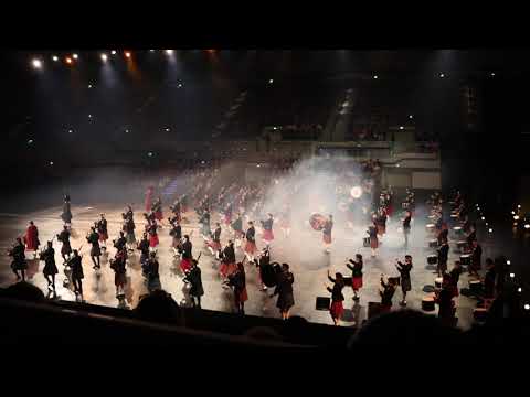 Bremen Tattoo 21.01.2023 - Einmarsch Pipes and Drums