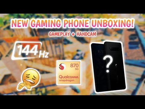 BLACK SHARK 4 UNBOXING AND GAMEPLAY + HANDCAM!!