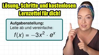 Product rule with e-function | Determine derivative