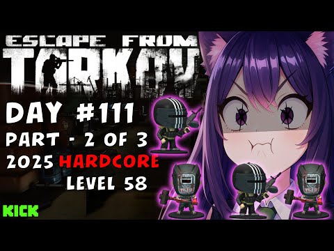Escape from Tarkov: Level 58 PvP Solo - Girl VTuber - Part 2 of 3 - Day 111 thumbnail