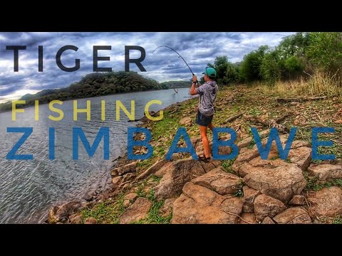 Bank fishing for Tiger Fish & big Catfish in South East Zimbabwe.
