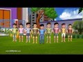 Ten Little Indians - 3D Animation English Nursery rhyme song for children with lyrics