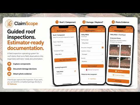 ClaimScope Inspections video thumbnail
