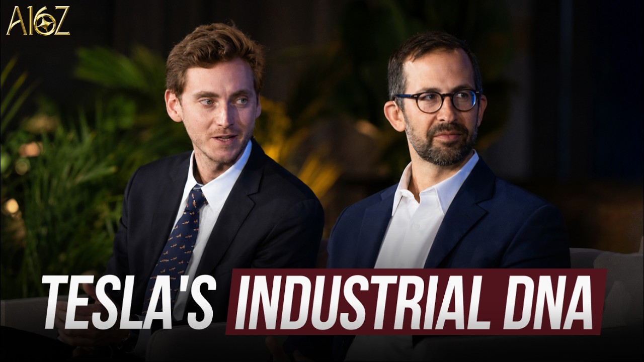 Ex-Tesla Founders Rebuild America with AI & Industry - a16z