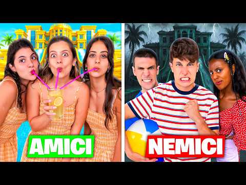 FRIENDS vs ENEMIES ON HOLIDAY!✈️🏖️