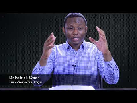 Three Dimensions of Prayer