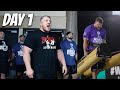 DAY ONE OF WORLD'S STRONGEST MAN!
