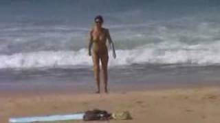 preview picture of video 'surf Bansai.Santa Marinella(Italia),Coxos,Nazare(Portugal),Hossegor(France)'