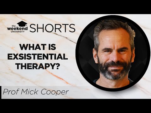 What is Existential Therapy? | Prof Mick Cooper