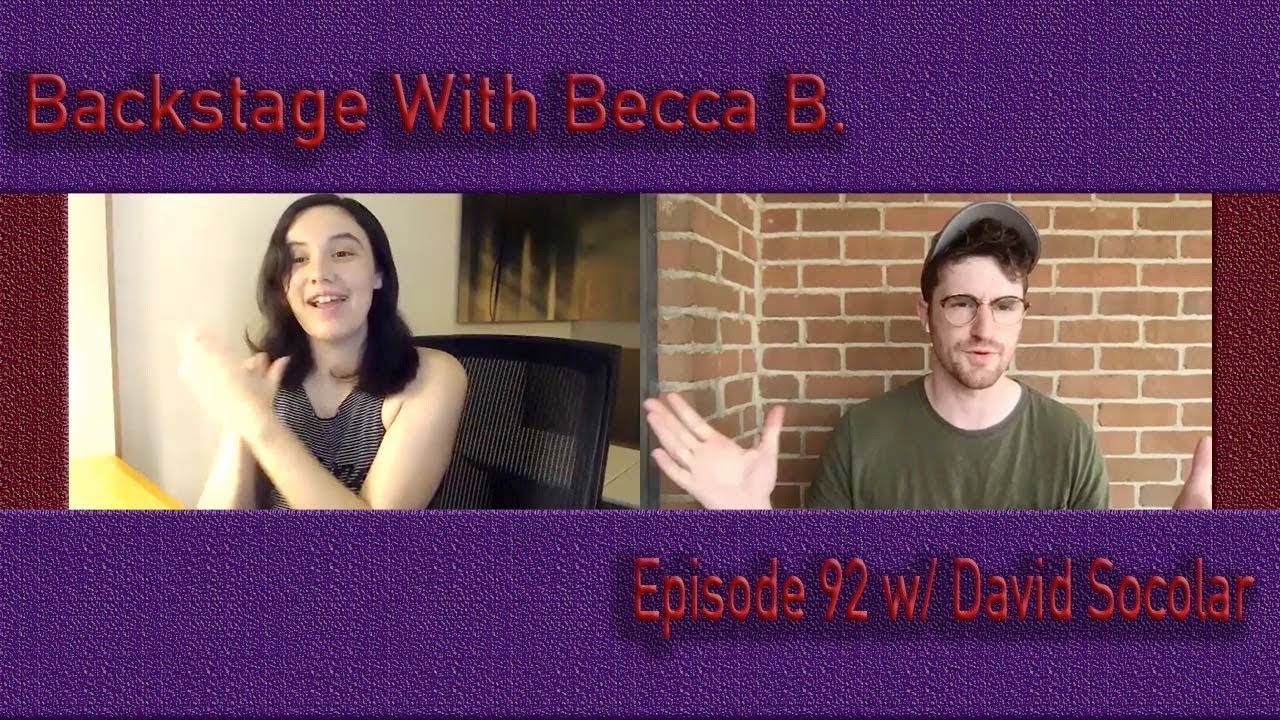 Ep. 92 with Waitress' David Socolar