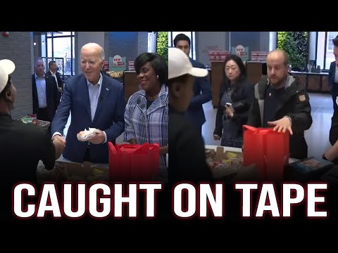 EXPOSED: Biden's "visit" to this Philadelphia Wawa was ENTIRELY SCRIPTED down to the cashier's "tip"