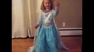 Let It Go from Frozen sung by Noelle (4 years old)
