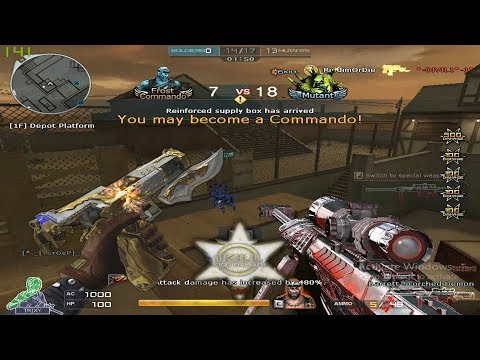 Crossfire West (Đột Kích Bắc Mỹ) 2.0:Barrett-Scorched Demon | Zombie NANO