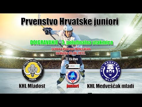 PH  2021/22  KHL Mladost - juniori KHL Medveščak mladi