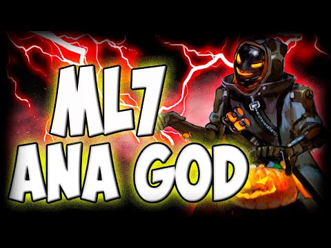 #1 ML7 THE MOST DOMINANT ANA ! GAMEPLAY OVERWATCH SEASON 25 TOP 500