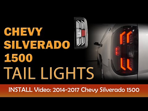 Winjet 2014-2017 Chevy Silverado LED Tail Light Installation (CTWJ-0383-BC)