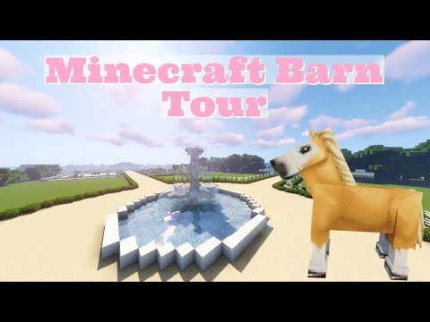 Minecraft Barn Tour - Spring Leaf Stable | Pinehaven