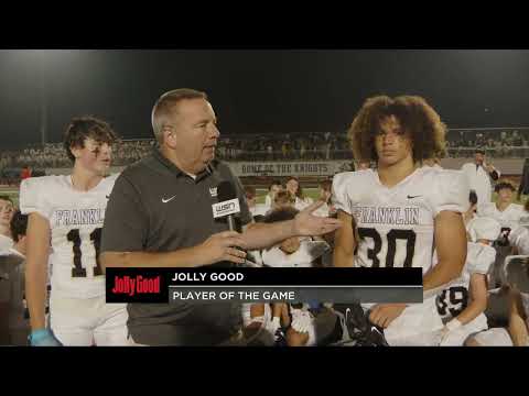 Week 6 Jolly Good Players of the Game - Franklin's Terrance Shelton and Dylan Drajkowski