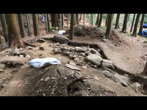 勝尾城筑紫氏遺跡　葛籠城発掘現場