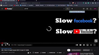 My internet Speed Is Slowing Facebook Youtube | FB YT Slow Problem