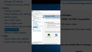 How to turn on G-Sync