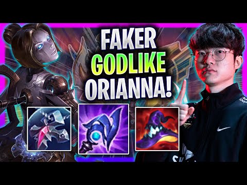 FAKER IS GODLIKE WITH HIS ORIANNA! - T1 Faker Plays Orianna Mid vs Sylas! | Season 2023