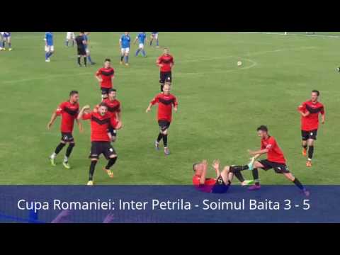 Golurile finalei Cupei Romaniei: Inter Petrila - Soimul Baita (3 - 5)