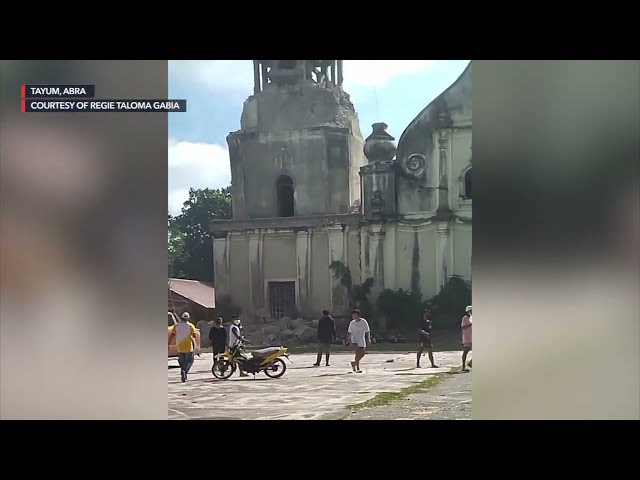 Earthquake destroys centuries-old churches, bell towers in Northern Luzon