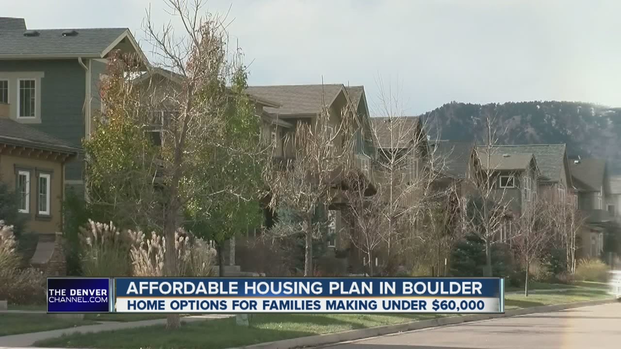 Affordable housing plan in Boulder