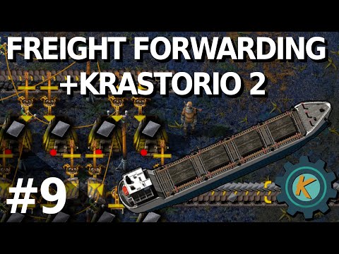 Factorio Freight Forwarding K2 20x #9 — Steeling Our Nerves. 20x Is A Lot!