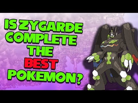 Is Zygarde Complete The BEST Pokemon?