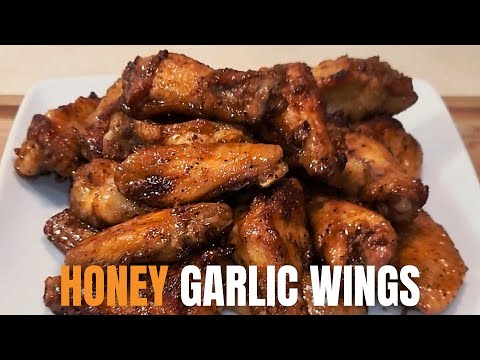 The BEST Honey Garlic Chicken Wings! | Recipe