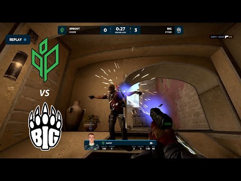 BIG VS SPROUT - HIGHLIGHTS - | Elisa Masters Espoo 2022 | SEMI-FINAL CSGO 2022