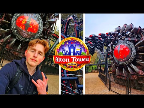 Alton Towers Vlog March 2024 | Riding Nemesis Reborn for the first time!