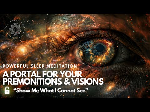 "SHOW ME WHAT I CANNOT SEE" Psychic Vision Sleep Meditation  (2025) 🌟