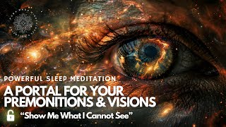 "SHOW ME WHAT I CANNOT SEE" Psychic Vision Sleep Meditation  (2024) 🌟