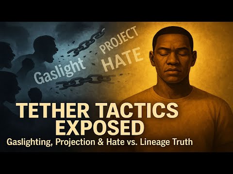 Tether Tactics EXPOSED: Gaslighting, Projection & Hate
