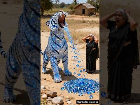 A Tiger That Produced Unlimited Diamonds – Mystery Story!#shortsfeed #tiger #diamond