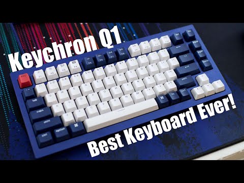Keychron Q1 QMK Custom Mechanical Keyboard Unboxing and Review