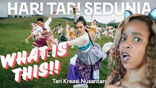 Download lagu Tari Kreasi Nusantara - Hari Tari Sedunia 2026 - First Time Reaction mp3