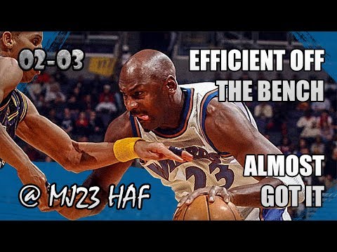 Michael Jordan Highlights vs Pacers (2002.11.26) - 28pts