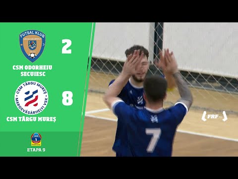 Liga 1 Futsal Casa Pariurilor, Etapa 9: CSM Odorheiu Secuiesc - CSM Târgu Mureș, 25.11.2025