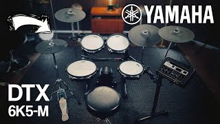 Video thumbnail for Yamaha DTX6K5-M electronic drums unboxing & playing by digitaldrumming