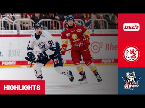 DEL2: Düsseldorfer EG vs. EC Kassel Huskies | Highlights - 5. Spieltag